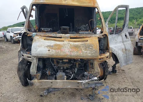 2022 Ram Promaster 3500 3500 High z USA, uszkodzony, nr VIN 3C6MRVJG0NE124338